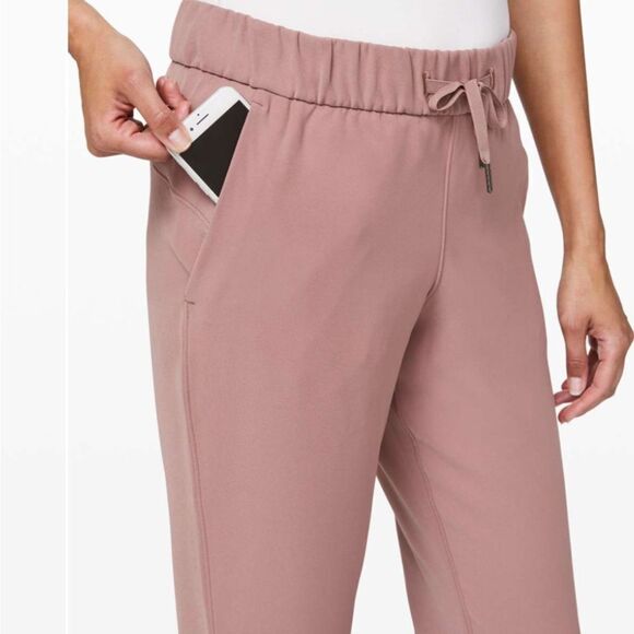 Lululemon Keep Moving Pant Full Length Red Dust Size 14 - Picture 4 of 13